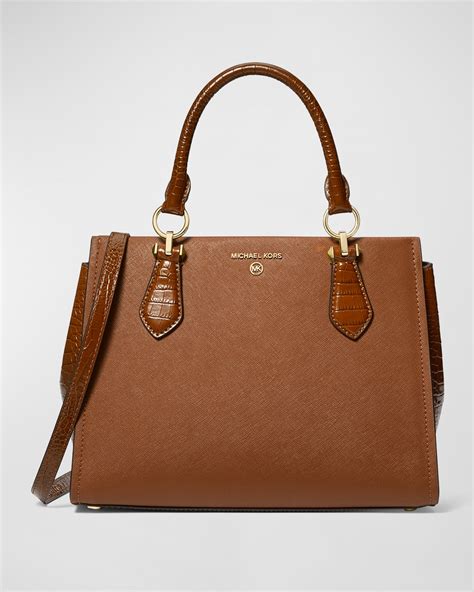 michael kors marilyn satchel small|michael kors handbags small tote.